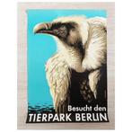 Affiche voor het Tierpark Berlin. (Dierentuin Berlijn)., Verzamelen, Posters, Dier of Natuur, Gebruikt, Verzenden