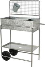 2dekans | Mica Decorations Ken Kweektafel - L77 x B38 x H119, Tuin en Terras, Hand-tuingereedschap, Ophalen of Verzenden, Zo goed als nieuw