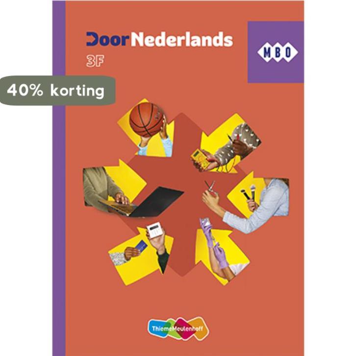 3F / DoorNederlands Leerwerkboek 3F / Leerwerkboek, Boeken, Schoolboeken, Gelezen, Verzenden