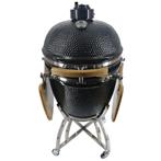 Big kamado houtskoolbarbecue 22inch/56 cm zwart, Tuin en Terras, Houtskoolbarbecues, Verzenden, Nieuw