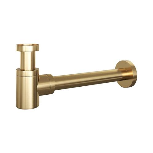 Sifon Design Brauer Gold Edition Mini Geborsteld Goud, Doe-het-zelf en Verbouw, Sanitair, Ophalen of Verzenden