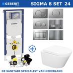 Geberit Sigma 8 (UP720) Toiletset set24 Wiesbaden Vesta, Doe-het-zelf en Verbouw, Sanitair, Nieuw, Overige typen, Ophalen of Verzenden
