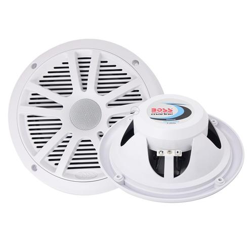 Boss Marine Waterbestendige luidsprekers MR6W 180 Watt-Witte, Watersport en Boten, Navigatiemiddelen en Scheepselektronica, Nieuw