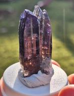 Driedubbele tweeling TANZANITE Kristal - Hoogte: 37 mm -