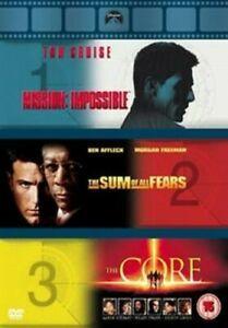 Mission Impossible/The Sum of All Fears/The Core DVD (2004), Cd's en Dvd's, Dvd's | Actie, Zo goed als nieuw, Verzenden