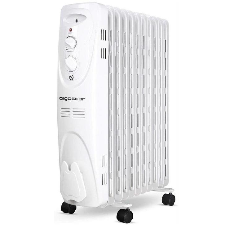 Olieradiator - 2300W Heater - Elektrische kachel - met Therm, Huis en Inrichting, Woonaccessoires | Overige, Nieuw, Verzenden