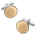 Fako Bijoux - Manchetknopen - Staal & Ruit - Ø 16mm -, Verzenden, Nieuw