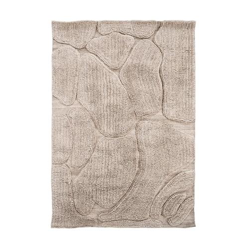 *WOONWINKEL* By-Boo Kala Taupe Vloerkleed Japandi 200x300 Cm, Huis en Inrichting, Woonaccessoires | Overige, Nieuw, Verzenden