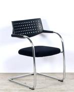 Vitra Visavis vergaderstoel, zwart-chrome, Ophalen of Verzenden, Nieuw