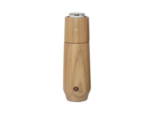 Veiling - 2x CrushGrind zoutmolen Champagne eikenhout 16,6cm, Huis en Inrichting, Keuken | Keukenbenodigdheden, Nieuw