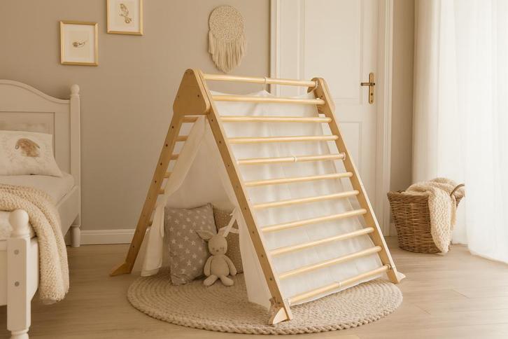 Pikler driehoek - Leerzaam klimrek - Montessori Speelgoed, Kinderen en Baby's, Speelgoed | Houten speelgoed, Nieuw, Overige typen