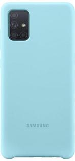 Samsung Silicone Hoesje - Samsung A71 - Blauw, Ophalen of Verzenden, Nieuw