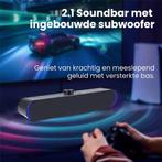 2dekans | Faas - PC Soundbar - Met Microfoon & Bluetooth 5.0, Ophalen of Verzenden, Zo goed als nieuw
