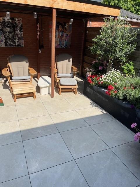 Keramische tegels 60x60x3cm € 46,50/m2, Tuin en Terras, Tegels en Klinkers, Terrastegels, Nieuw, 10 m² of meer, Keramiek