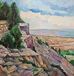 Spanish school (XX) - El cañón del río Lobos (Soria, España)