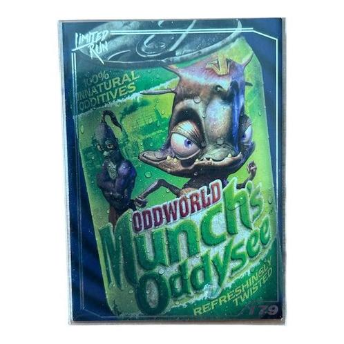 179 Oddworld Munchs Odyssey Limited Run Games Silver, Hobby en Vrije tijd, Gezelschapsspellen | Kaartspellen, Verzenden
