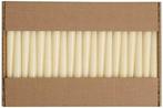Gotische kaars wit 240/23 mm - doos 100 stuks, Verzenden