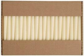 Gotische kaars wit 240/23 mm - doos 100 stuks, Huis en Inrichting, Schoonmaakartikelen, Verzenden