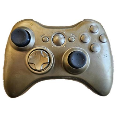 Xbox 360 Controller Wireless - Graffiti Goud - Microsoft, Spelcomputers en Games, Spelcomputers | Xbox | Accessoires, Zo goed als nieuw