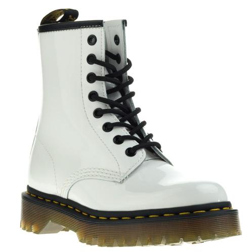 -15% Dr. Martens  Dr. Martens Veterboots lak  maat 38, Kleding | Dames, Schoenen, Wit, Nieuw, Verzenden