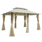 TRUUSK Paviljoen 3x4m - Tuinpaviljoen met 6 Zijpanelen - Par, Tuin en Terras, Partytenten, Verzenden, Nieuw