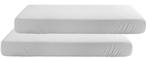 ZZZOO Airgosafe 60 x 120 cm Wit Ledikant Hoeslaken Duopack, Kinderen en Baby's, Verzenden, Nieuw