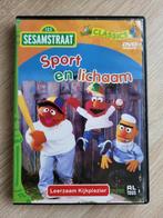 DVD - Sesamstraat - Sport En Lichaam, Gebruikt, Verzenden, Alle leeftijden, Educatief