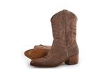 Poelman Cowboy laarzen in maat 37 Beige | 10% extra korting, Kleding | Dames, Schoenen, Beige, Poelman, Zo goed als nieuw, Verzenden
