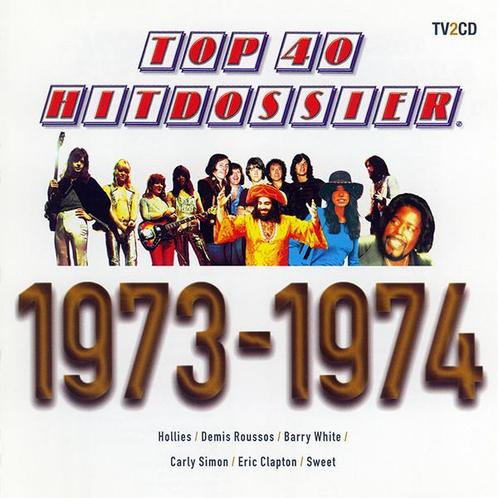 cd - Various - Top 40 Hitdossier 1973-1974, Cd's en Dvd's, Cd's | Overige Cd's, Zo goed als nieuw, Verzenden