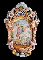 Wijwatervat - Ceramica Salernitana - 20e eeuw - San Michele, Antiek en Kunst