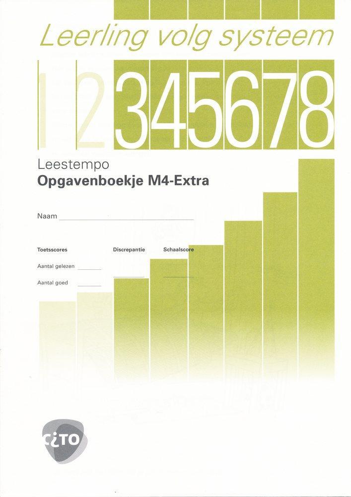 CITO/LOVS Leestempo Opgavenboekje M4 Extra (per stuk), Boeken, Schoolboeken, Nieuw, Verzenden