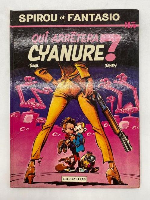 Spirou et Fantasio T35 - Qui arrêtera Cyanure ? + dédicace -, Boeken, Stripboeken