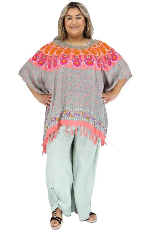 Luna Serena sarongblouse 17 Maat:, Kleding | Dames, Blouses en Tunieken, Overige kleuren, Nieuw, Verzenden