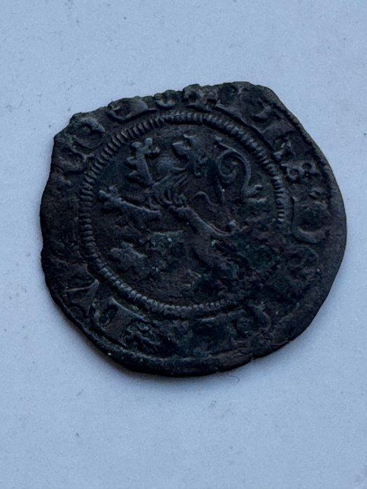 Graafschap Vlaanderen. Philips de Schone. Dubbele Mijt 1489, Postzegels en Munten, Munten | Nederland