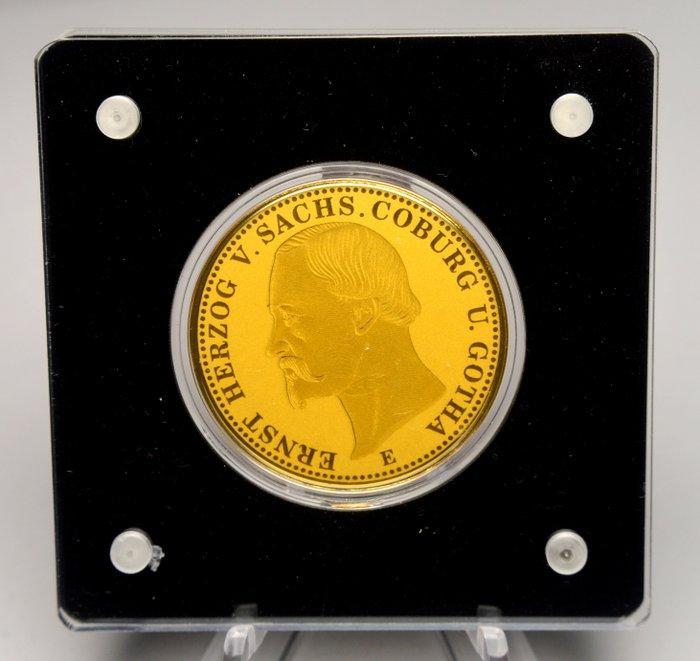 Duitsland. Medal Sachs. Coburg 20 Mark 1872 - 1/200oz (.999), Postzegels en Munten, Munten | Europa | Niet-Euromunten