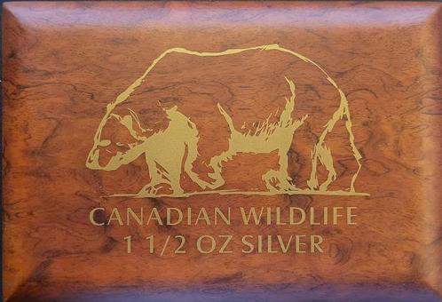 Verzameldoos Canadian Wildlife - 1 1/2 oz (6 munten), Postzegels en Munten, Munten | Amerika, Noord-Amerika, Losse munt, Verzenden