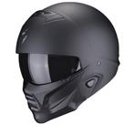 Scorpion Exo-Combat II Solid Mat Zwart Jethelm, Motoren, Verzenden, Jethelm, XXL, Nieuw met kaartje