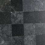 Turks marmer zwart getrommeld 10x10 met hardsteen olie-0,4m², Verzenden, Nieuw