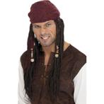 Piratenpruik kapitein - Herenpruiken, Verzenden, Nieuw