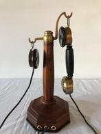 La Téléphonie Industrielle - Analoge telefoon - hard hout, Antiek en Kunst, Kunst | Designobjecten