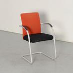 Klöber vergaderstoel, oranje / zwart, sledeframe, Huis en Inrichting, Stoelen, Ophalen of Verzenden, Nieuw