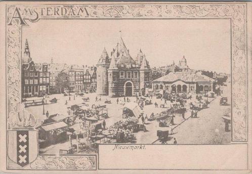 AMSTERDAM - Nieuwmarkt, Verzamelen, Ansichtkaarten | Nederland, Verzenden