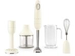 SMEG HBF22CREU - Staafmixer - Crème - 700W - Met accessoires, Witgoed en Apparatuur, Keukenmixers, Verzenden, Zo goed als nieuw