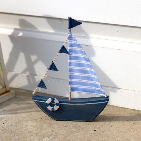 Zeilboot decoratief blauw, Watersport en Boten, Bootonderdelen, Nieuw, Zeilboot of Motorboot, Ophalen of Verzenden