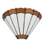 Tiffany wandlamp - B 25 CM x H 14 CM (Art. 7703), Verzenden, Nieuw