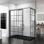 Inloopdouche Novellini Kuadra H Squares 80x200 cm Helder, Ophalen of Verzenden, Nieuw, Douche