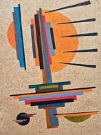 Boris Alepkow (XIX-XX) - Composition abstraite · Gouache