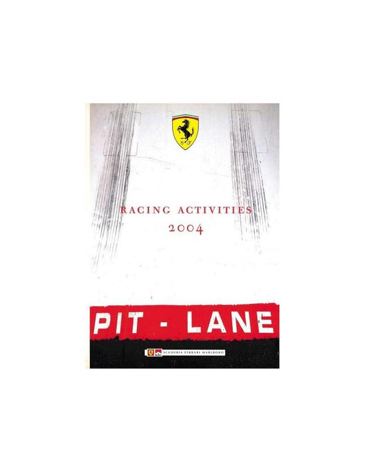 2004 FERRARI RACING ACTIVITIES JAARBOEK ITALIAANS / ENGELS, Boeken, Auto's | Boeken, Ferrari