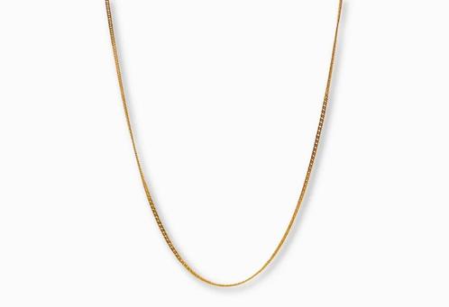 Gouden Gourmet Petit ketting 14K, Sieraden, Tassen en Uiterlijk, Kettingen, Goud, Nieuw, Goud, Verzenden
