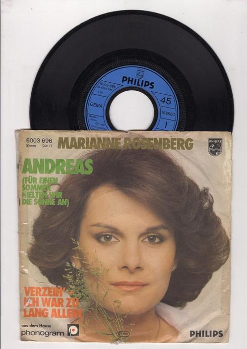 Marianne Rosenberg – Andreas / Verzeih- Ich War Zu Lan..., Cd's en Dvd's, Vinyl Singles, Verzenden
